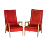 Pair of vintage armchairs