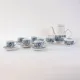 Vintage 1970s Raul da Bernarda Tea Set from Alcobaça, Portugal