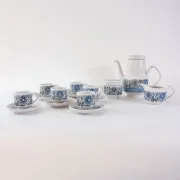 Vintage 1970s Raul da Bernarda Tea Set from Alcobaça, Portugal
