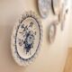 Decorative ceramic plate signed Nove di Bassano
