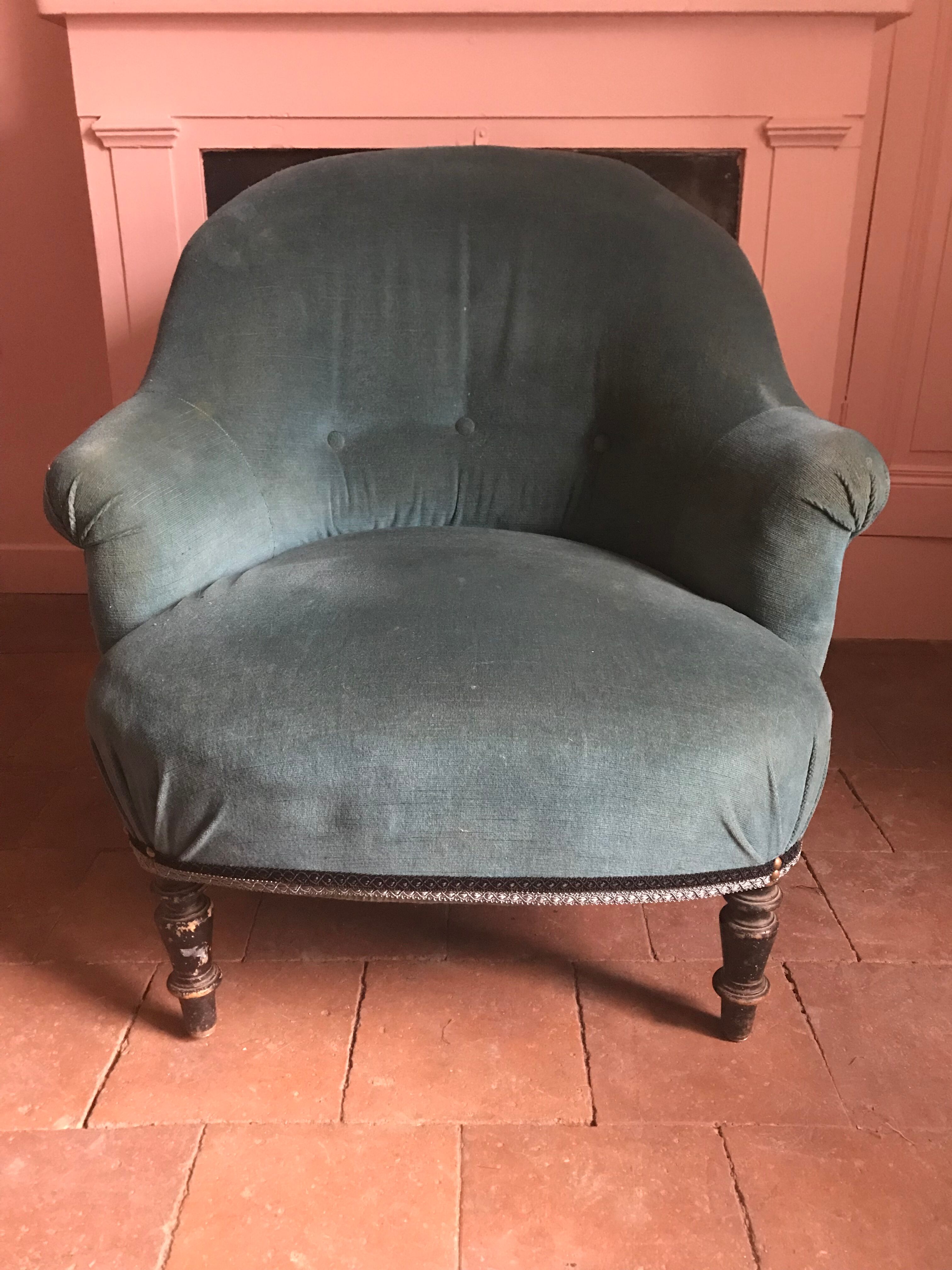 Fauteuil crapaud
