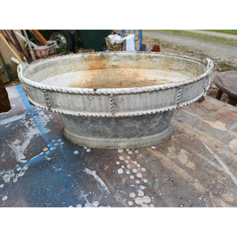 3 cast iron planters 1900: Charleville - Mézières