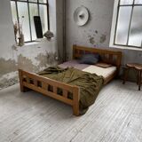 Maison Regain solid double bed 140 cm