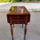 Victorian bedside table with shutters and drawers