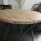 Vintage bamboo table