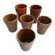 Digoin stoneware cups