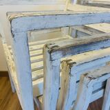 Ensemble de 4 chaises en bois