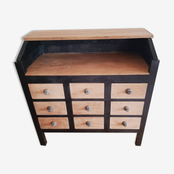 9-drawer storage unit