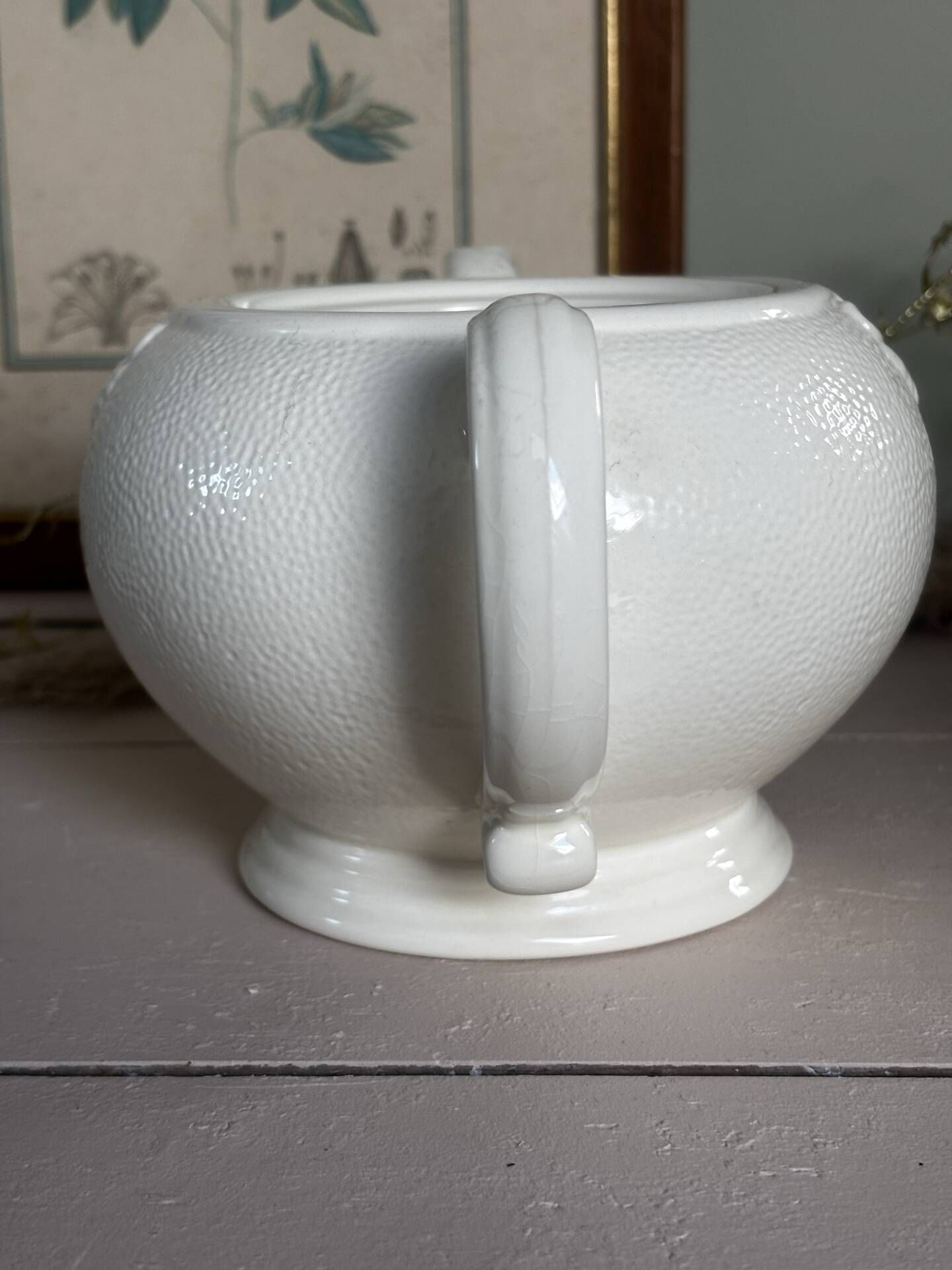 Ensemble théière sucrier pot à lait Geneviève Lethu Hortense 1991