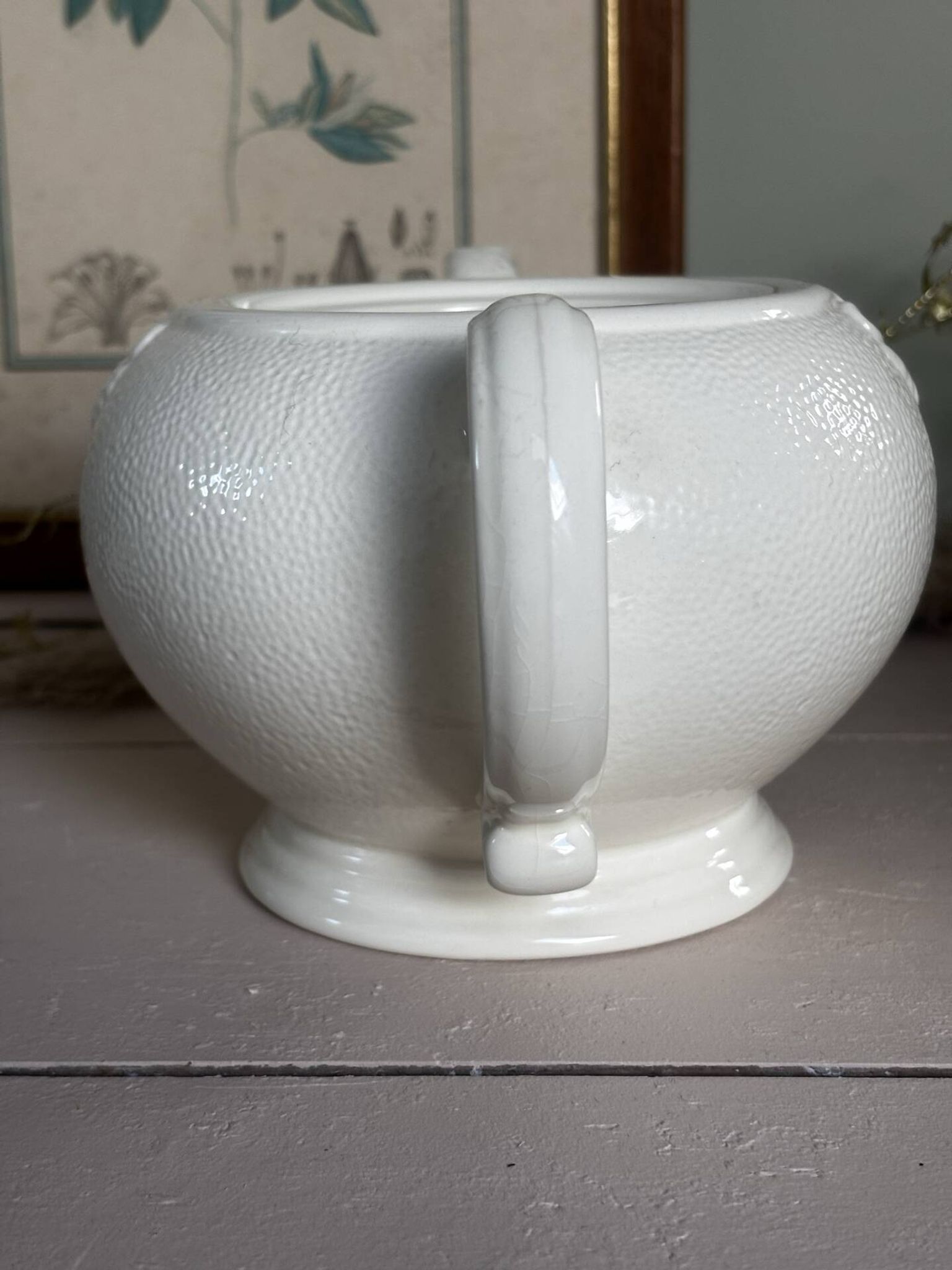 Ensemble théière sucrier pot à lait Geneviève Lethu Hortense 1991