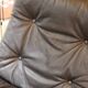 Fauteuil Siesta, Ingmar Relling, cuir anthracite