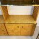 Gianluigi Gorgoni Display Unit 1970s  Fratelli Turi Bookshelf Glass Brass Briar Burl rizzo