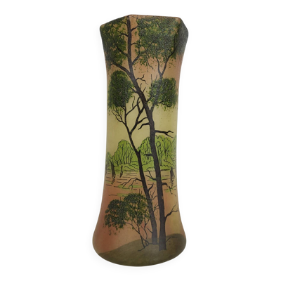 Vase Diabolo Legras & Cie. - François-Théodore Legras