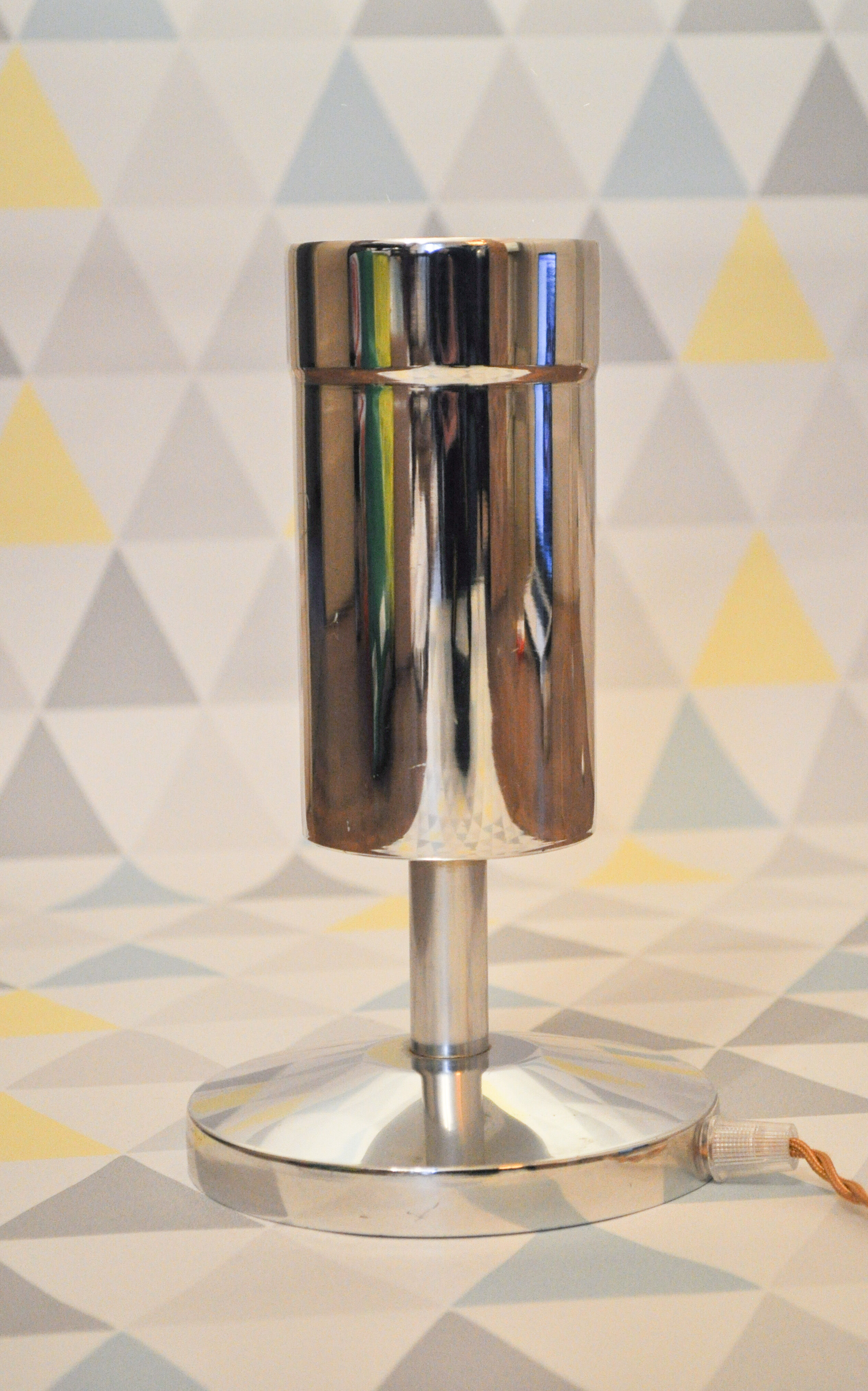 Lampe vintage chromé