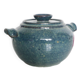 Handcrafted pottery soup tureen