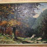 The painting "Beginning of autumn".