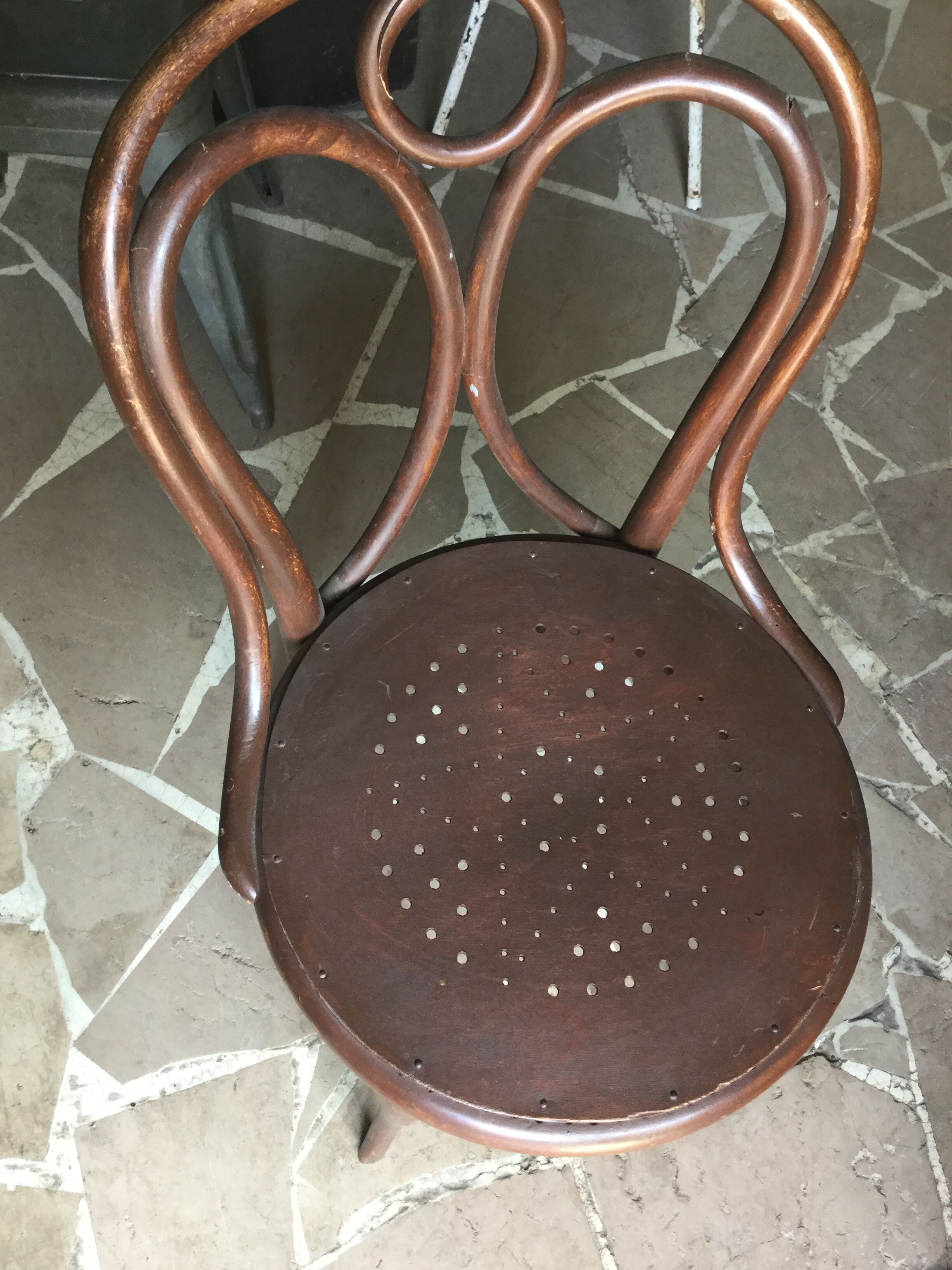 4 old Thonet bistro chairs