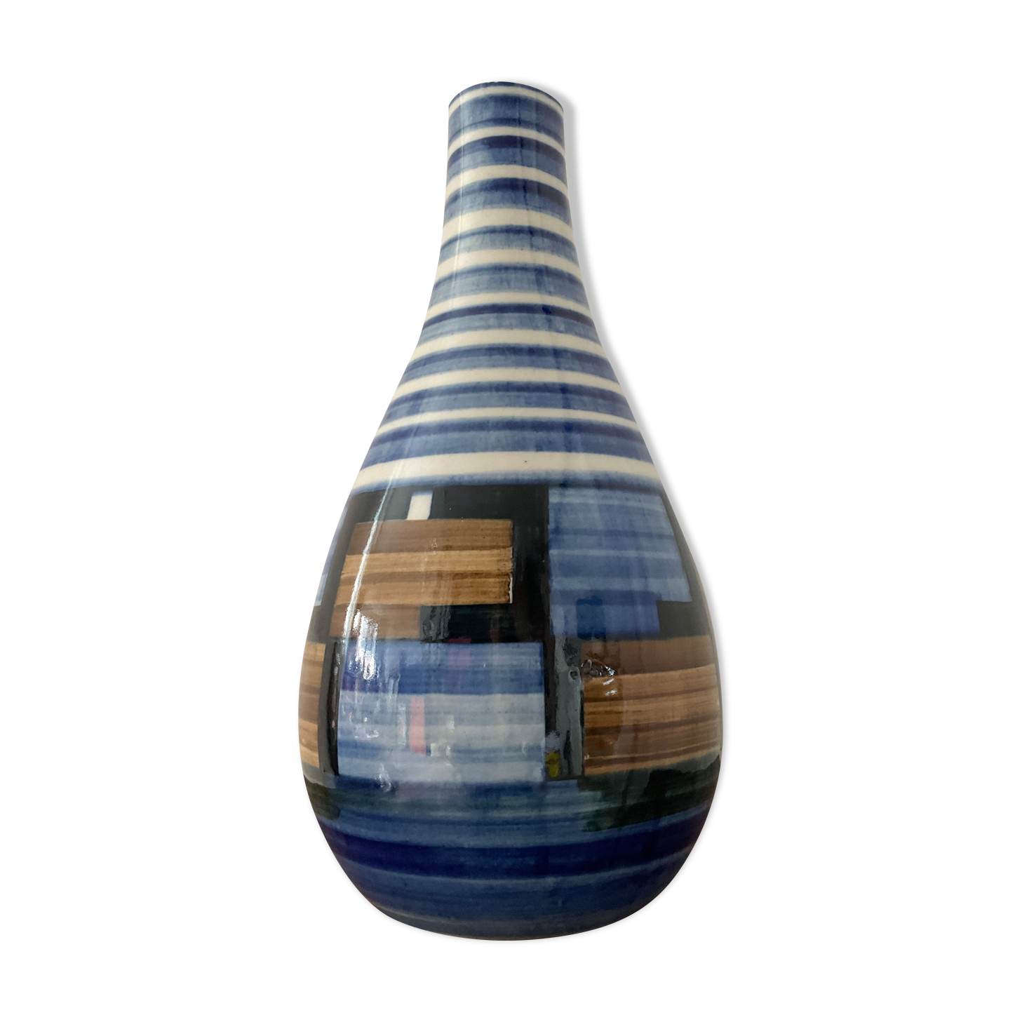 Vintage ceramic vase Germany 70s