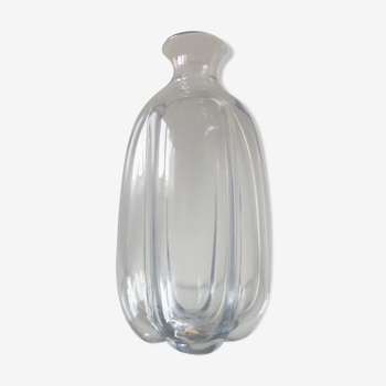 Vase en cristal Strombergshyttan Mi-siècle