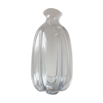 Vase en cristal Strombergshyttan Mi-siècle