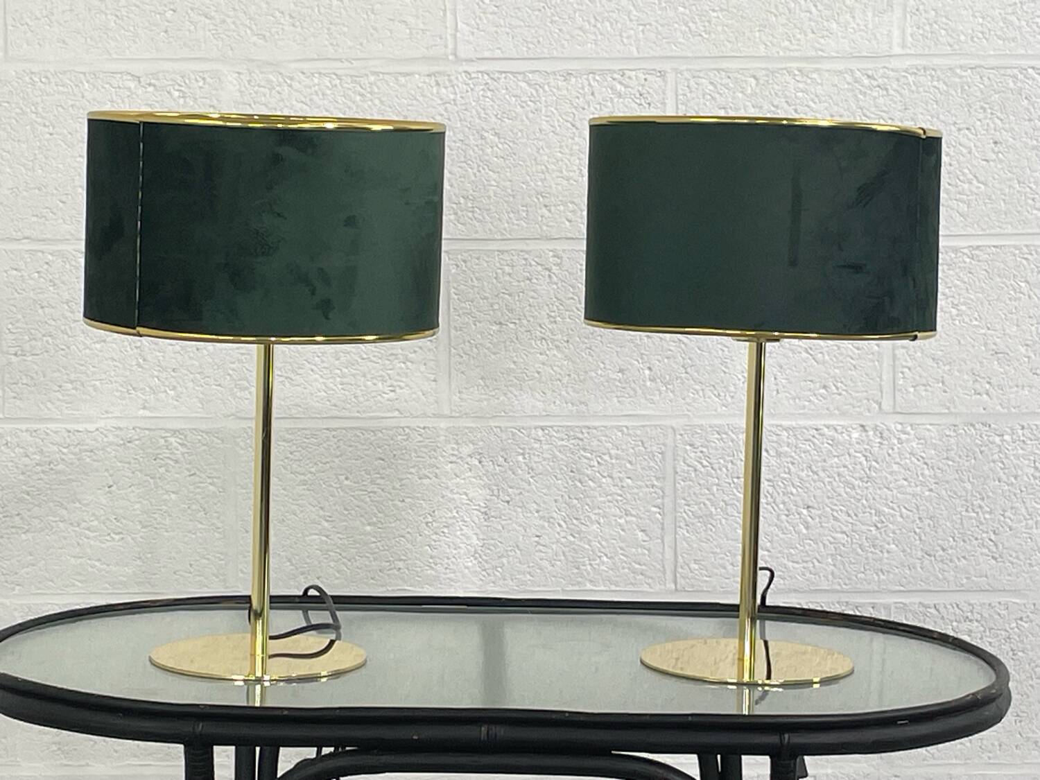 Paire de lampe vintage