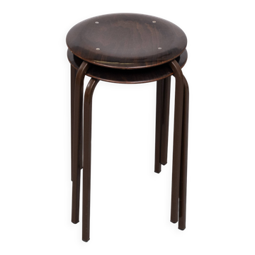 Two Stools by Obo Eromes 1960s Holland
