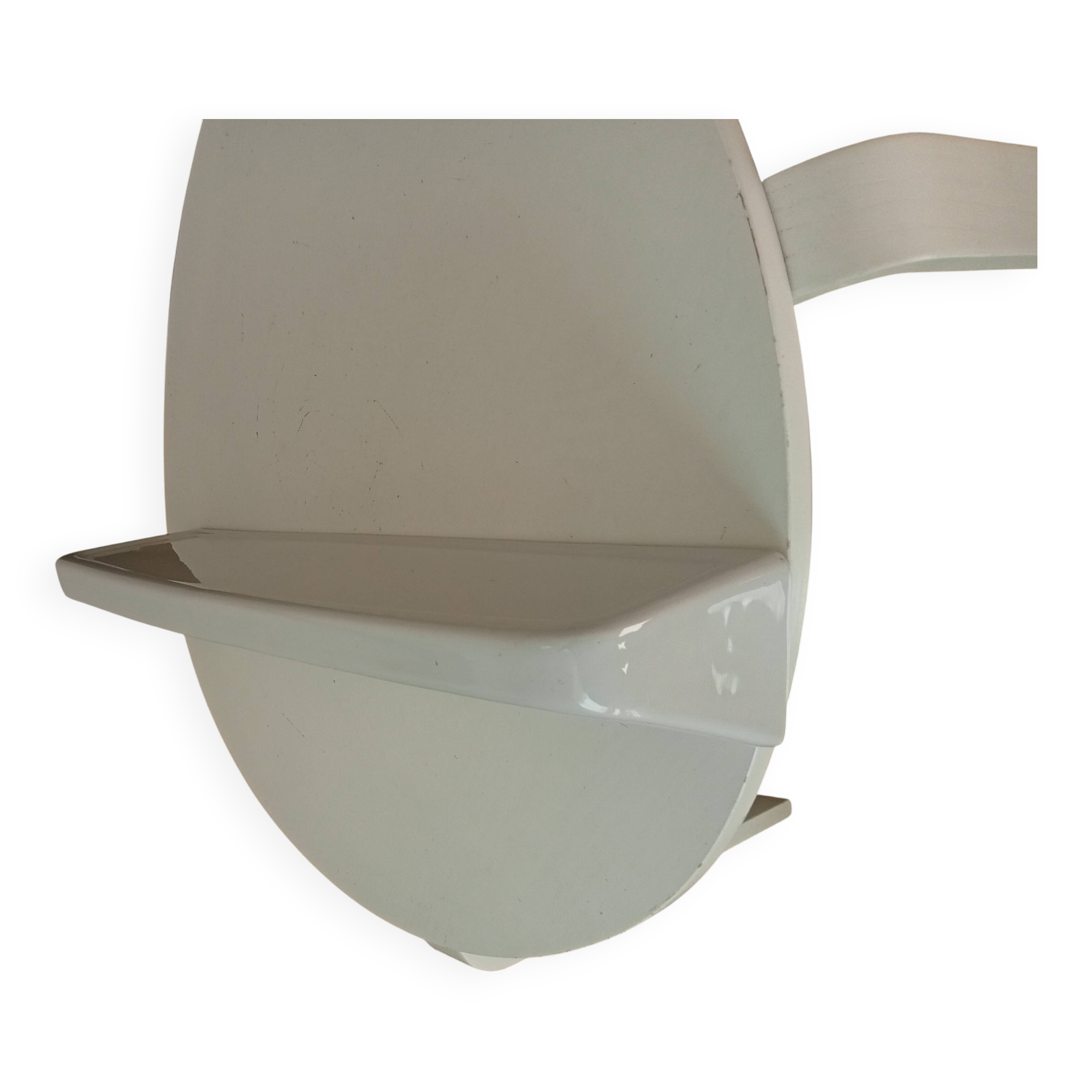 Vintage ceramic wall shelf from the 60s/70s