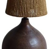 Foot of Lamp Ball in Hammered Metal 70s