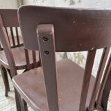 Set of 4 Baumann bistro chairs