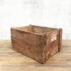 Locker Box Vintage wooden box - Pineapple Martinique - Fort de France