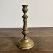 Large candelabrum / antique candlestick in brass – Louis XIV style