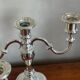 Pair of English candlesticks