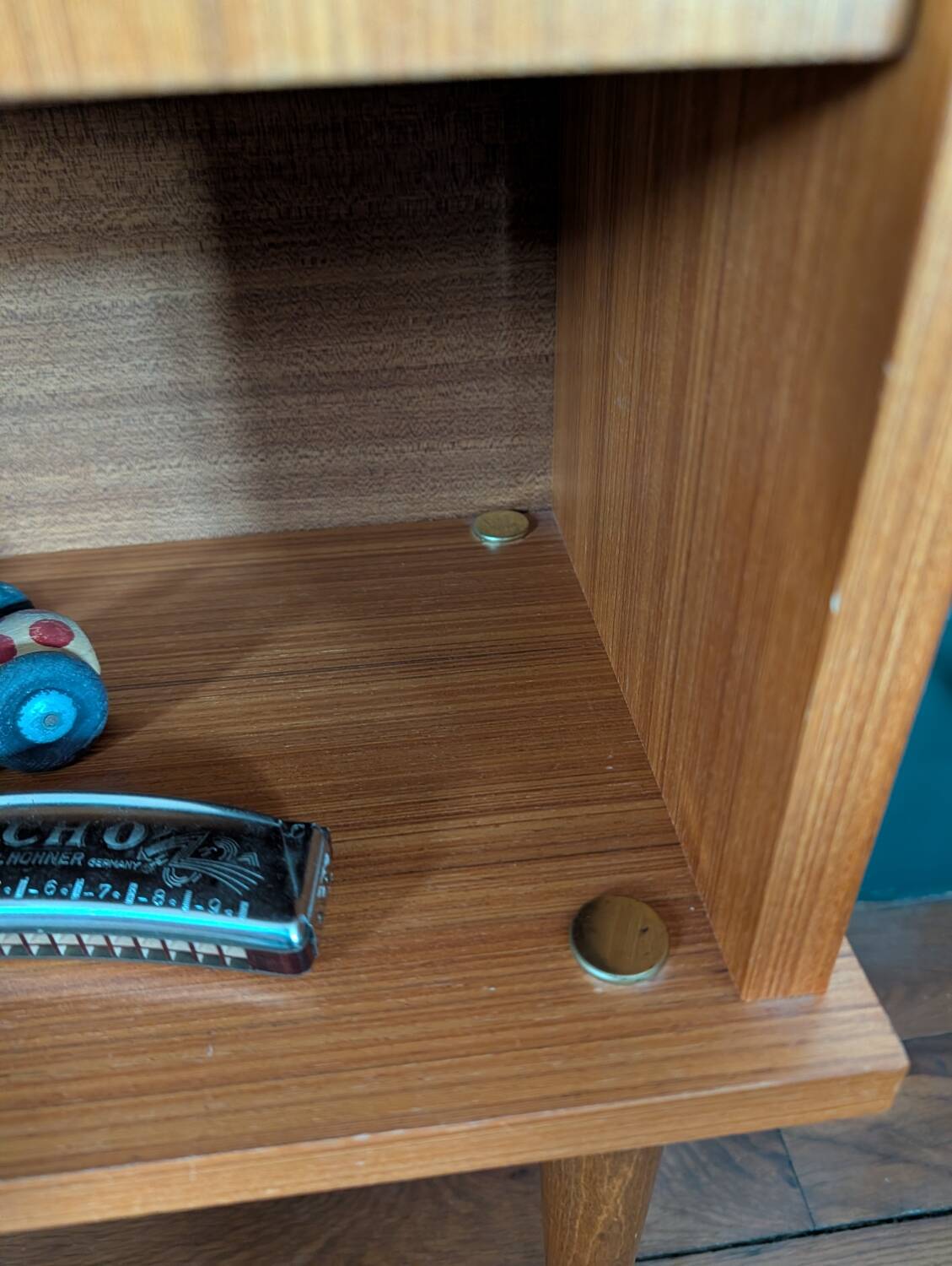 70s Scandi Icon: Architectural & Functional Nightstand