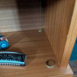 70s Scandi Icon: Architectural & Functional Nightstand