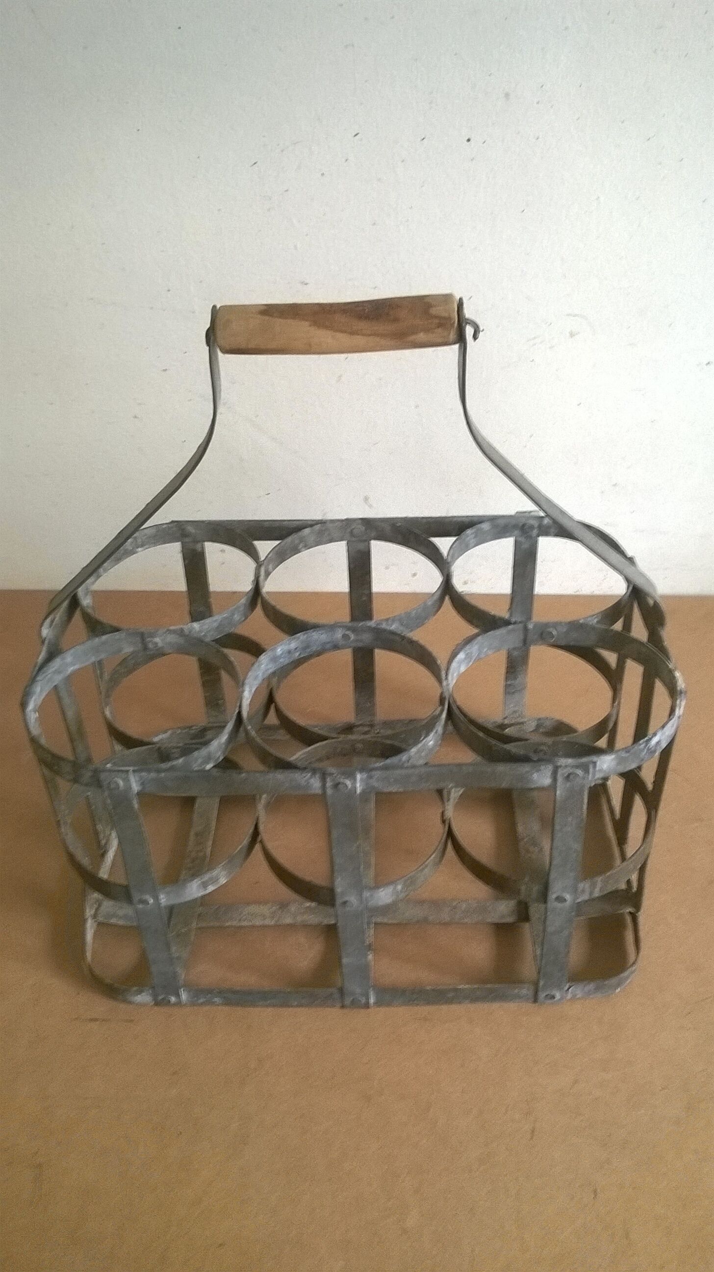 Former zinc wine rack