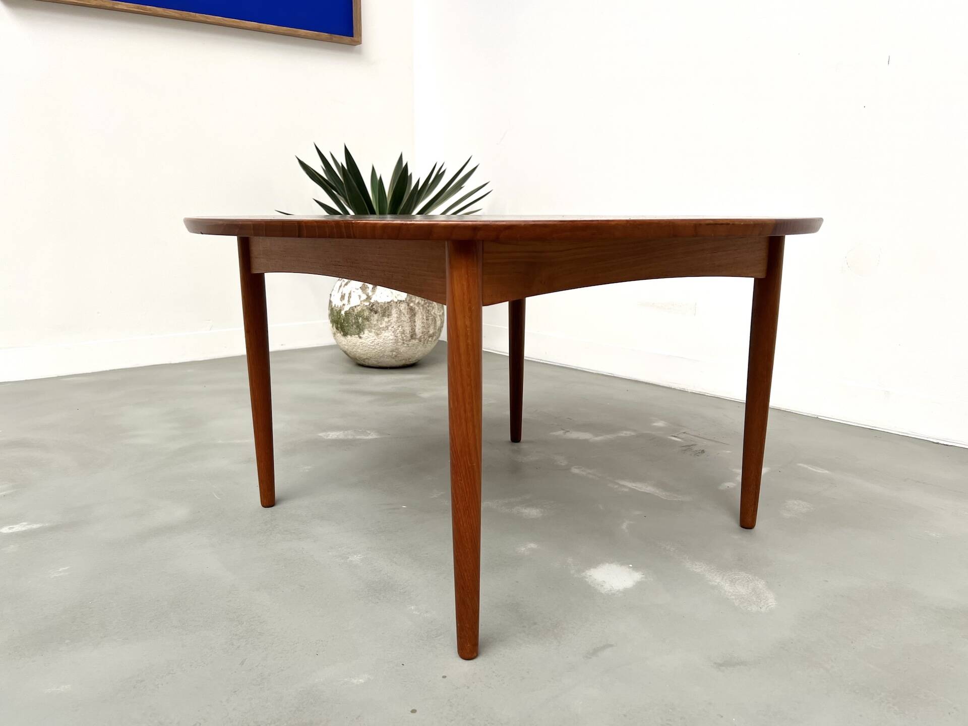 Table basse scandinave par Mobelintarsia, circa 1960