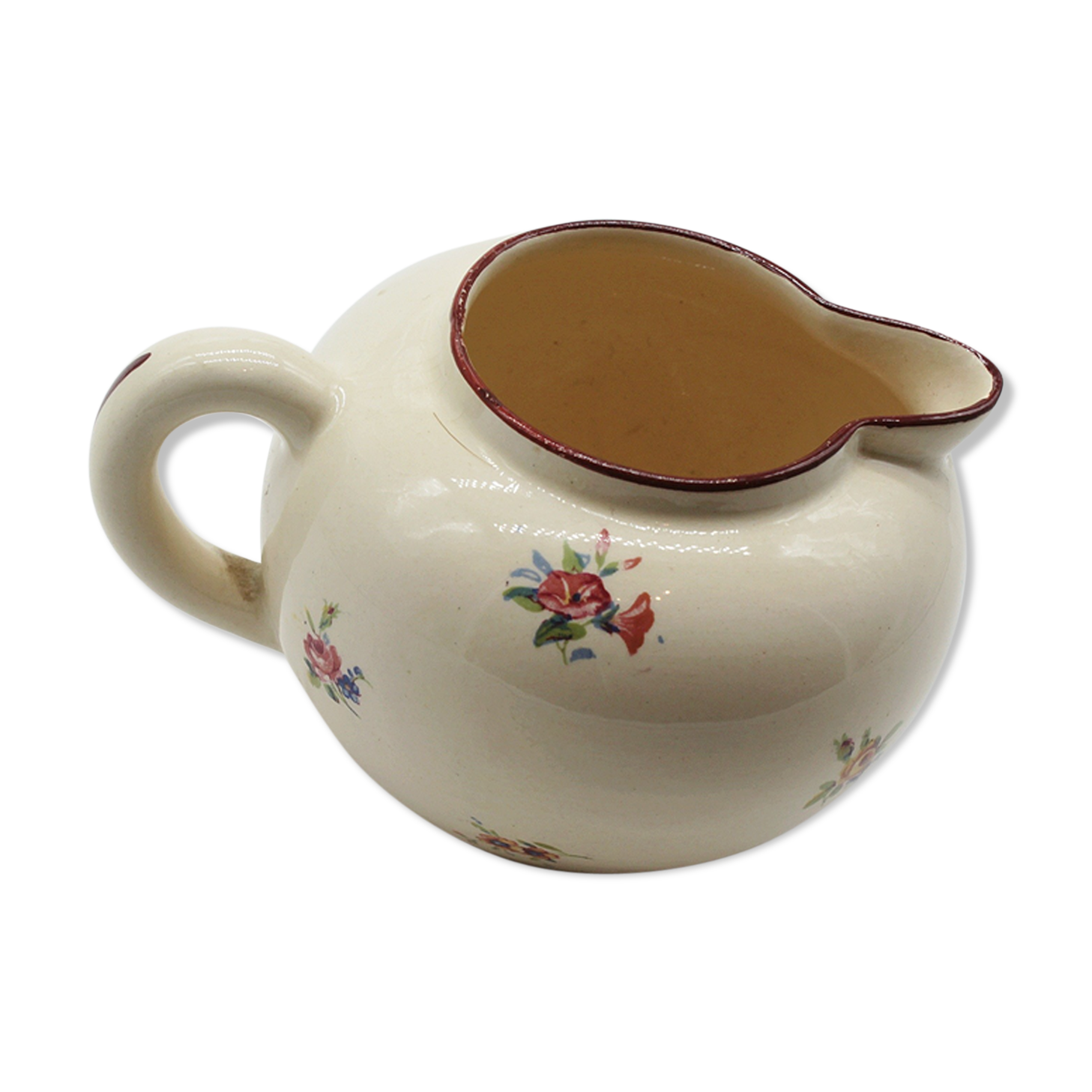 Vintage flower milk pot