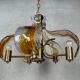 Mazzega 'bicolored' chandelier
