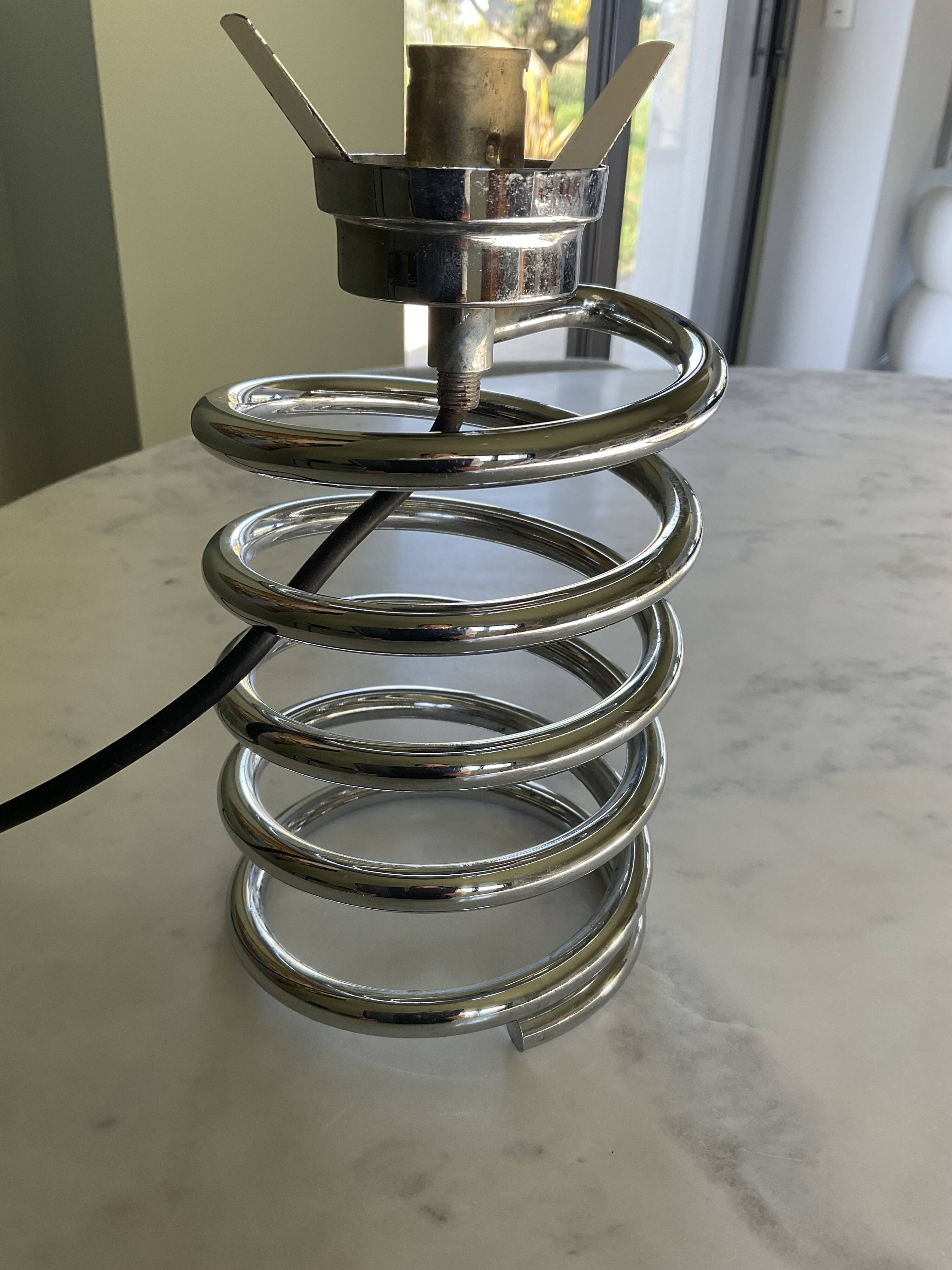 Pied de lampe Spirale . Ingo Maurer 70’