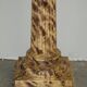 Pair of hand-carved Corinthian pillar bases