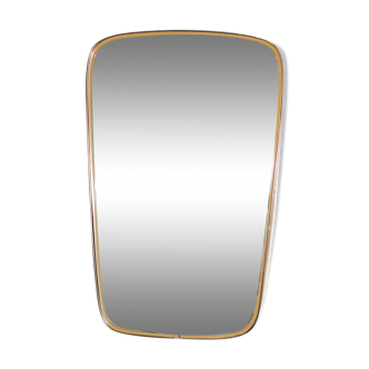 Miroir forme libre 56x36cm moderniste vintage 50' 60'