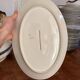 Antique Oval Dish 40x27cm Limoges Porcelain Betoule & Legrand