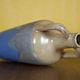 Flamed glazed stoneware bottle, Fournier Demars St-Amand alcohol bottle, amphora vase