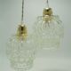 Vintage pendant lamp pair