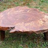 Elm wood table
