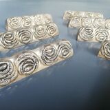 Set of 10 vintage knife holders