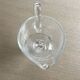 Handcrafted blown glass carafe