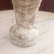 Vintage stoneware candle holder 70s