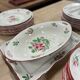 Service 36 pieces in half-porcelain of Luneville