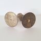 Vintage gold tulip candle holder